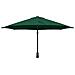 Grande Ombrello Verde da Patio Metallo, Poliestere Grande - Foto miniatura 4
