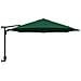 Grande Ombrello Verde da Patio Metallo, Poliestere Grande - Foto miniatura 5