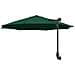Grande Ombrello Verde da Patio Metallo, Poliestere Grande - Foto miniatura 6