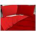 Copripiumino No Stiro Tinta Unita Bicolor Microfibra Effetto Manopesca Francesca Piazza E Mezza Bordeaux-rosso - Foto miniatura 4