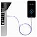 Cavo Di Ricarica Rapida Usb-c A Usb-c Da 60w Per Laptop E Dispositivi Mobili Purple - Foto miniatura 5