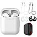 Set 6 Pezzi Custodia Protettiva Per Auricolari Compatibile Con Airpods, Silicone Multicolore, Antiscivolo E Antiurto White - Foto miniatura 1