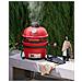 Mini Barbecue A Carbonella Kamado Ceramica Rosso - Foto miniatura 1
