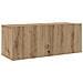 Set mobile TV 8 pcs rovere artigianale 80 x 30 x 30 cm - Foto miniatura 5