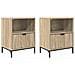 Comodini 2 pcs rovere sonoma 49 x 36 x 61 cm Legno multistrato - Foto miniatura 1