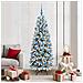 Albero di Natale artificiale con 300 LED Bianco 180 cm - Foto miniatura 2