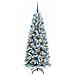 Albero di Natale artificiale con 300 LED Bianco 180 cm - Foto miniatura 3
