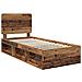 Struttura del letto Legno vecchio 100 x 200 cm Pino massello - Foto miniatura 4