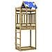 Torre da Gioco Marrone Legno Impregnato Solido - Foto miniatura 1