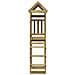 Torre da Gioco Marrone Legno Impregnato Solido - Foto miniatura 3