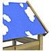 Torre da Gioco Marrone Legno Impregnato Solido - Foto miniatura 4