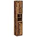 Set di mobili per il bagno con cassetto 4 pcs Legno vecchio - Foto miniatura 8