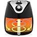 Friggitrice Ad Aria Crispy XXL Potenza 1500 W Cestello 45 Litri Cod. FR-6994 - Foto miniatura 2