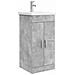 Mobile da bagno con lavabo Grigio Cemento 42 x 40 x 84,5 cm - Foto miniatura 1