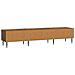 Mobile TV Rovere Fumo 147 x 34,5 x 32 cm Legno ingegnerizzato - Foto miniatura 6