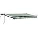 Tenda retrattile manuale con LED 3,5 x 2 m - Foto miniatura 1
