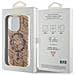 Guess Iml Gcube Magsafe Case Per Iphone 15 Pro Max - Marrone - Foto miniatura 1