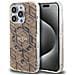 Guess Iml Gcube Magsafe Case Per Iphone 15 Pro Max - Marrone - Foto miniatura 3