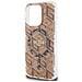 Guess Iml Gcube Magsafe Case Per Iphone 15 Pro Max - Marrone - Foto miniatura 4