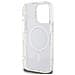 Guess Iml Gcube Magsafe Case Per Iphone 15 Pro Max - Marrone - Foto miniatura 5
