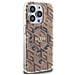 Guess Iml Gcube Magsafe Case Per Iphone 15 Pro Max - Marrone - Foto miniatura 7