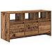 Mobile TV 102 x 37,5 x 52,5 cm Legno di quercia - Foto miniatura 1