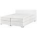 Letto Boxspring In Pelle Bianca 180 X 200 Cm President - Foto miniatura 25