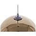 Lampadario Sferico In Vetro Dorato Asaro - Foto miniatura 5