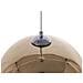 Lampadario Sferico In Vetro Dorato Asaro - Foto miniatura 19