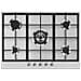 Piano Cottura PX375 a Gas 5 Fuochi Gas Colore Inox - Foto miniatura 1