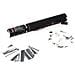 Electric Confetti Cannon 50cm, White / silver - Foto miniatura 1