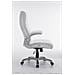 Sedia Ufficio XXL Villach in Similpelle I Poltrona Studio con Braccioli Reclinabili I Poltrona Ergonomica Regolabile con Portata 150 kg Bianco - Foto miniatura 3