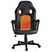 Sedia Gaming Ufficio Elbing in Similpelle I Poltrona Racing Scrivania con Braccioli E Rotelle I Poltrona Direzionale Ergonomica Nero / Arancione - Foto miniatura 2