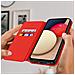 Custodia Samsung Galaxy A02s Portacarte Supporto Similpelle Rosso - Foto miniatura 2