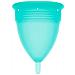 Coppetta Mestruale Stercup Silicone Fda Taglia L Acquamarina - Foto miniatura 1