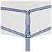 Tetto per Tendone per Feste 4,5x3 m Bianco 270 g / m² - Foto miniatura 2
