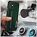 Cover Per Iphone 11 Cavalletto Pieghevole Magnetico Verde Scuro - Foto miniatura 4