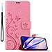 Custodia Compatibile Con Apple Iphone 13 In Rosa Fiore - Coperchio Protettivo In Design Floreale Con Chiusura Magnetica, Funzione Stand E Slot Per Carte - Foto miniatura 1