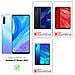 Custodia Compatibile Con Huawei P Smart 2021 In Rosso Mela - Coperchio Protettiva Con Chiusura Magnetica, Funzione Stand E Tasca Per Le Carte - Foto miniatura 2