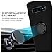 Custodia Compatibile Con Samsung Galaxy S10 Plus In Liquid Nero - Coperchio Protettivo In Silicone Tpu Flessibile Con Anello - Foto miniatura 8