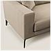 Prestige Divano Moderno In Microfibra T11 Beige - Foto miniatura 5