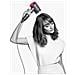 Asciugacapelli HD07 Supersonic Hair Dryer 1600W Grigio /Fucsia - Foto miniatura 8