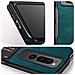 Cover Per Google Pixel Fold, Rigida E Soft-touch In Similpelle Verde Petrolio - Foto miniatura 2