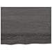 Ripiano Marrone Scuro 80x60x (2-4) cm Massello Rovere Trattato - Foto miniatura 2