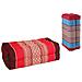 Standard - Set Di 2 Cuscini Standard Zafu Yoga E Meditazione - Kapok 100% Naturale Ad Alta Densità - Comfort E Fermezza - Stabilità Del Sedile - Blu Bordeaux / Rosso Bordeaux - Foto miniatura 1