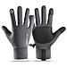 Guanti Invernali Touchscreen - Caldi, Antivento E Impermeabili Grey L - Foto miniatura 1