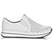 White Casual Closed Sport Shoe Sneakers Pelle Scarpe Donna Bianco Eu 40, N4546-80 - Foto miniatura 1