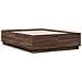 Giroletto Luci Led Rovere Marrone 120x190 Cm Legno Multistrato - Foto miniatura 3
