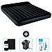 Set Materassino Gonfiabile - 203x183x25 Cm - Blu Scuro - Include Accessori Coordinati Cb8 - Foto miniatura 1