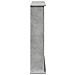 Cornice per Camino Grigio Cemento 75x20x87,5 cm in Truciolato - Foto miniatura 5